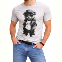 Футболка Riza 241 сірий