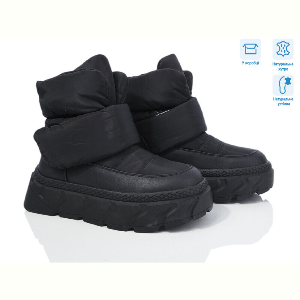 Дутики Violeta M5351-1 black