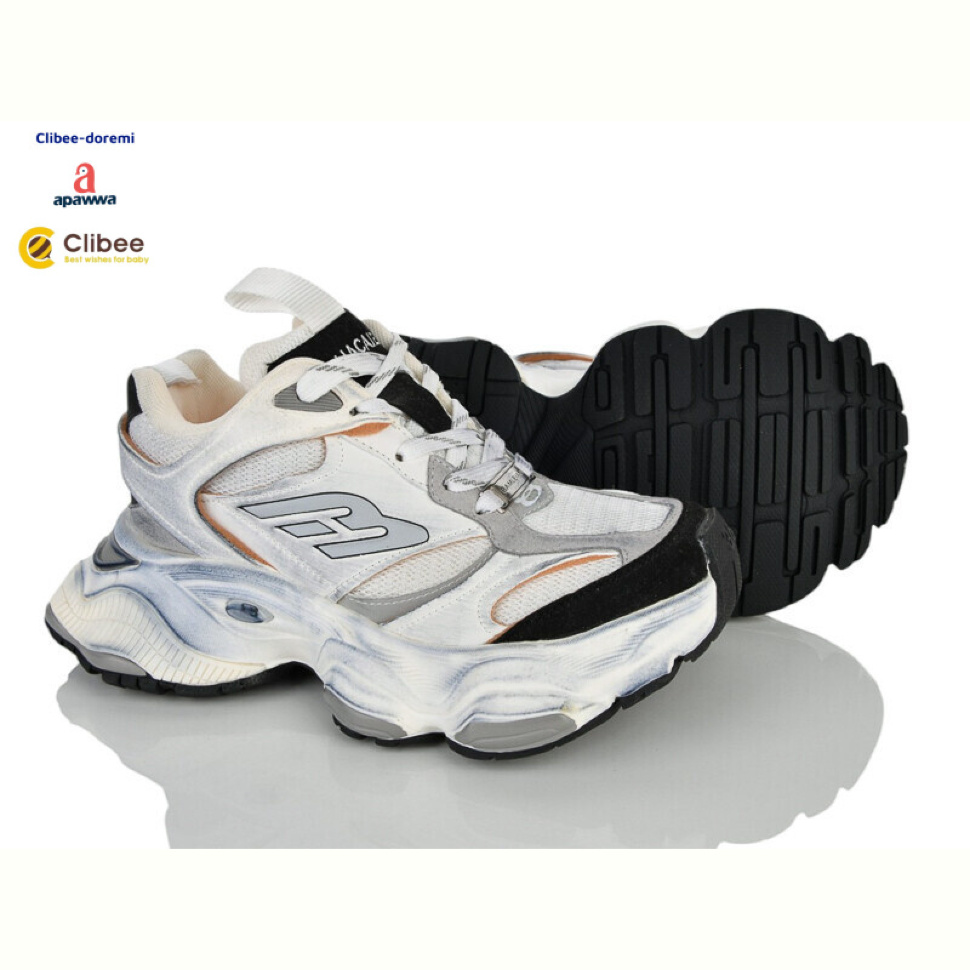 Кроссовки Clibee-Doremi AD23881-2 white-black