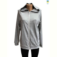 Батник Sport style 111 св.сірий