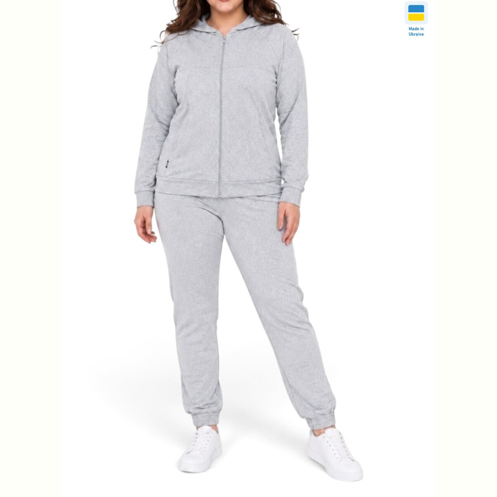 Спортивный костюм Sport style 111-1023 св.сірий