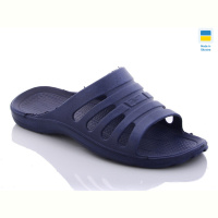 Шлепки Progress Прогресс М старый крабик синий