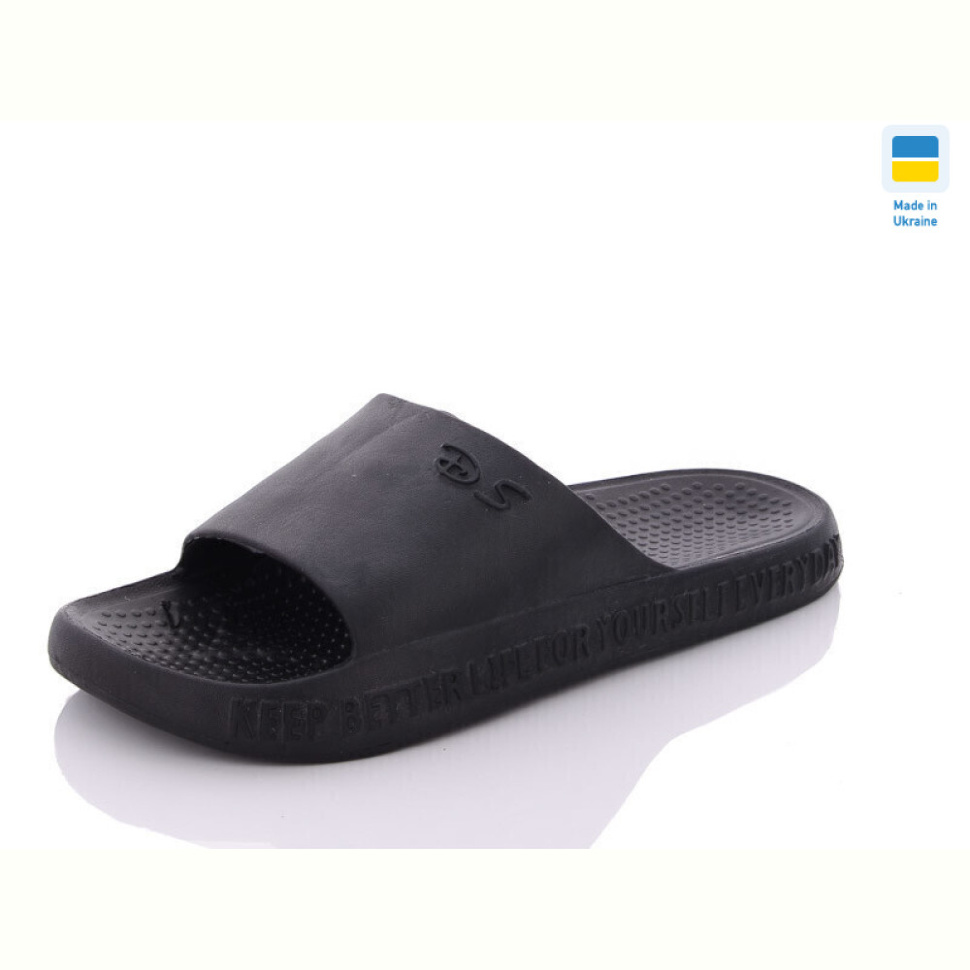 Шлепки Inblue П34 чорний