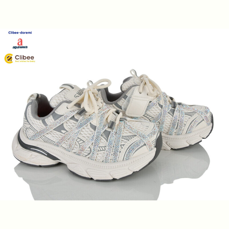 Кроссовки Clibee-Doremi X1828753 grey-white