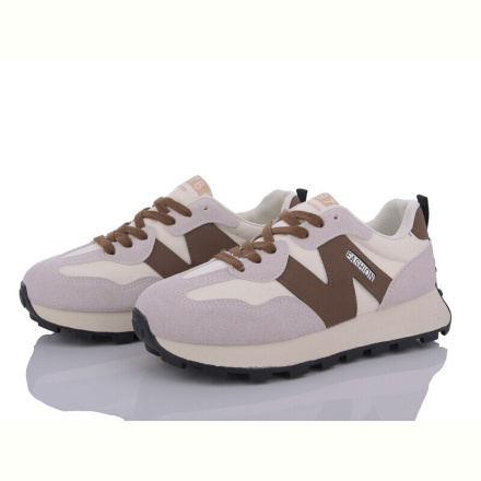Кроссовки Violeta 170-19 beige-brown