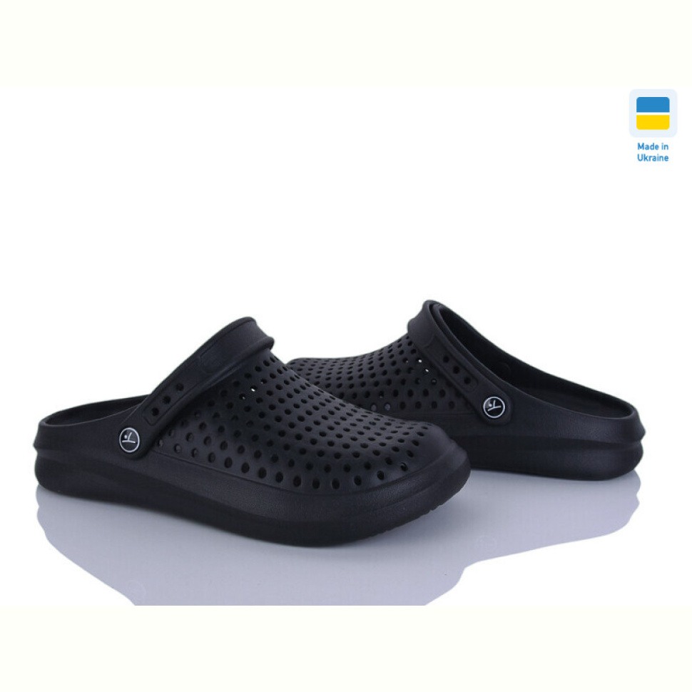 Кроксы Inblue 504 чорний