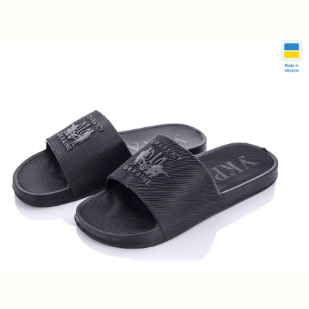 Шлепки Vladimir DS Укр П40 чорний