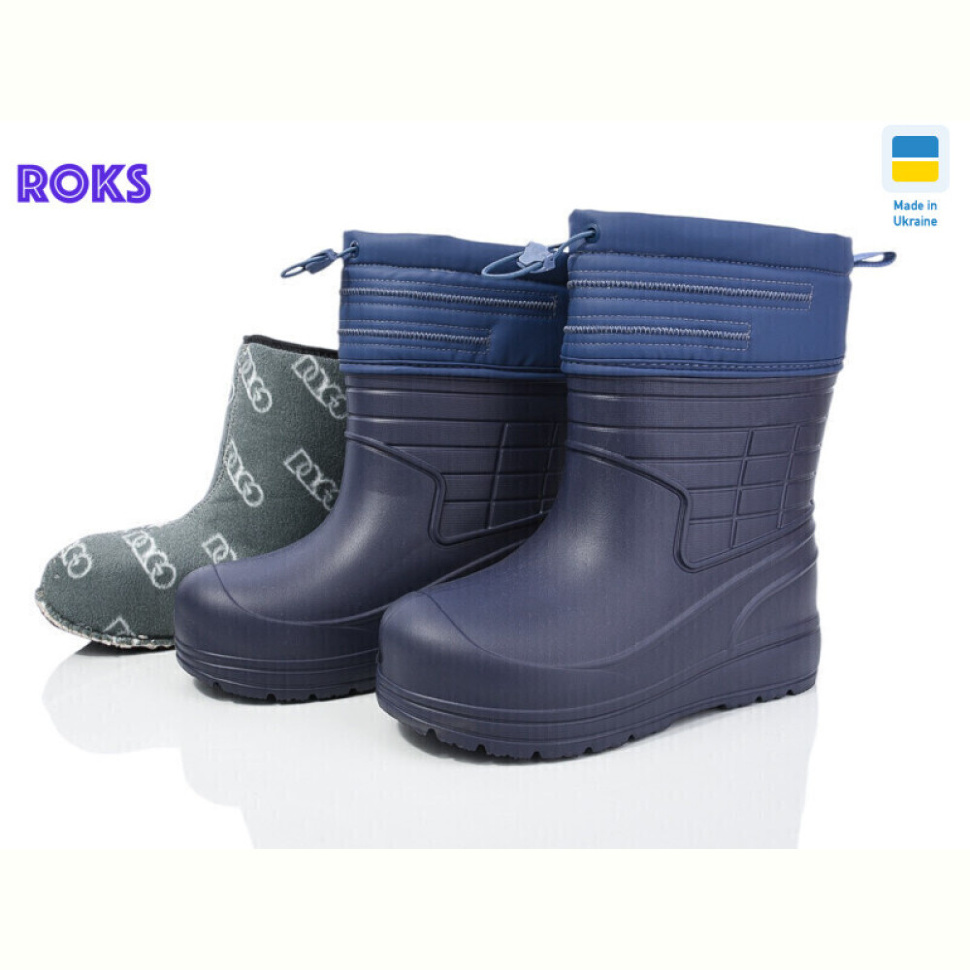 Сапоги из пены Roks Dago 145 т.синій