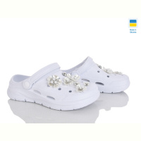 Кроксы Golden Lion 414 білий