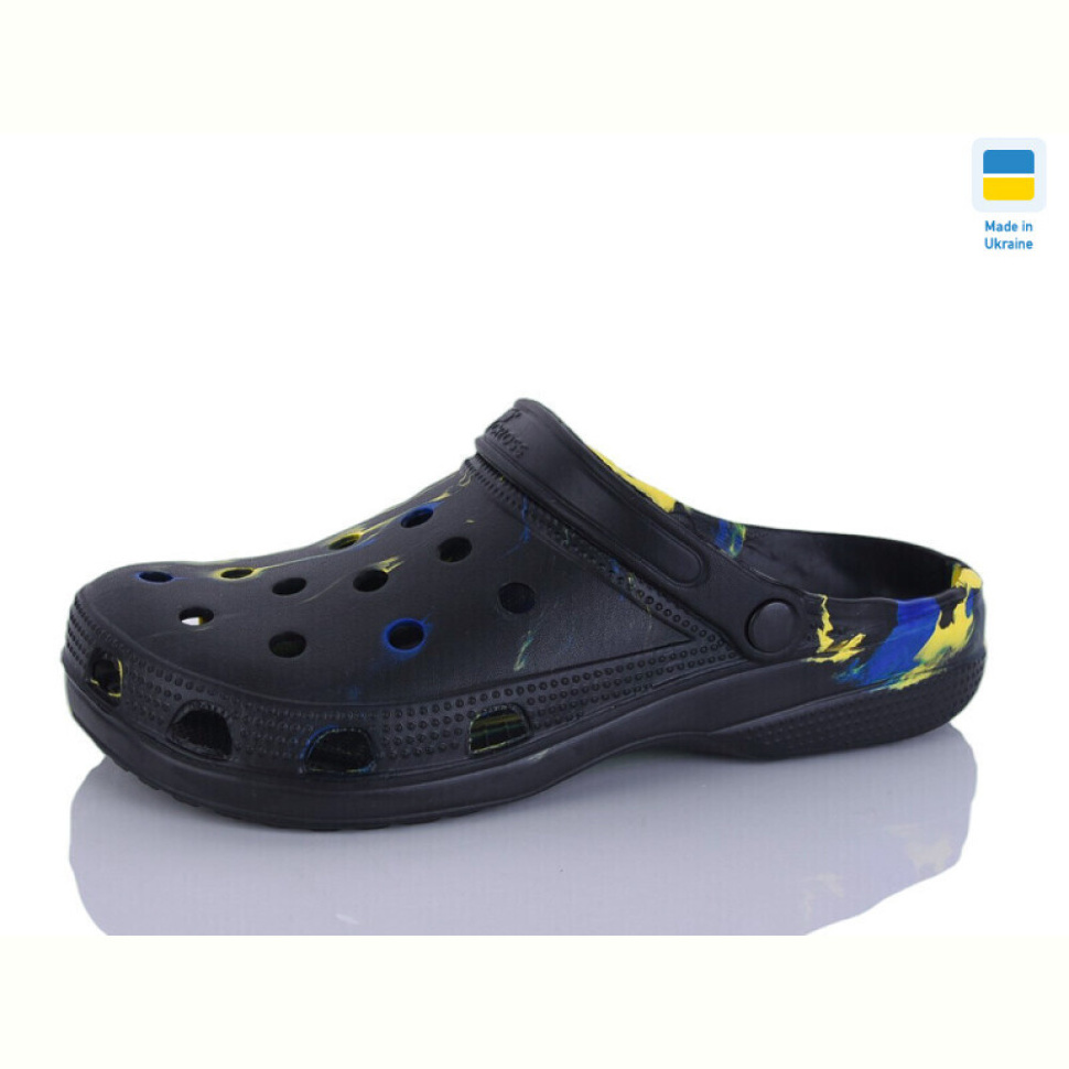 Кроксы SANLIN 2 SV018 чорний папуга