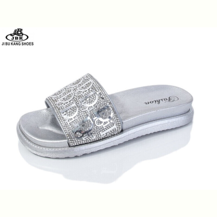 Шлепки Jibukang C888 silver