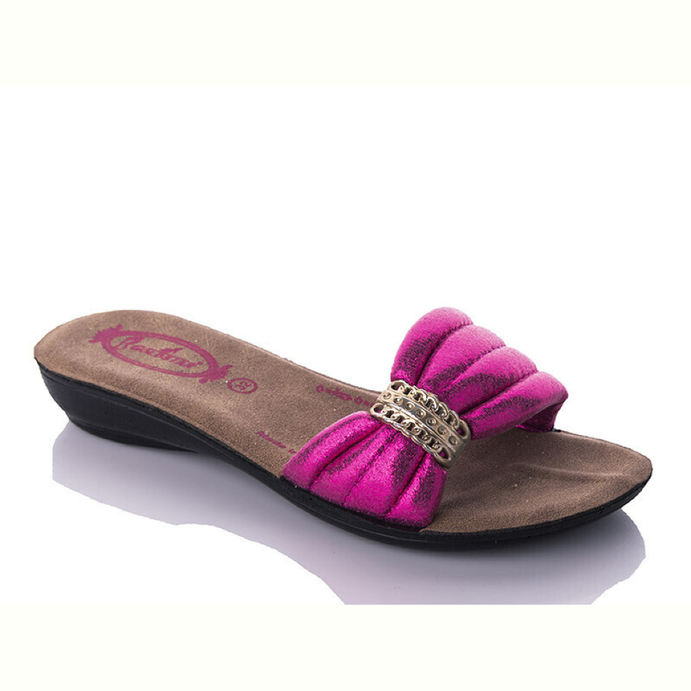 Шлепки DeMur K26-809 fuchsia (30-35)