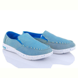 Слипоны Class Shoes WR-ESP сине-желтый