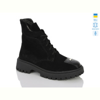 Ботинки Sali 506 чорний з. зима