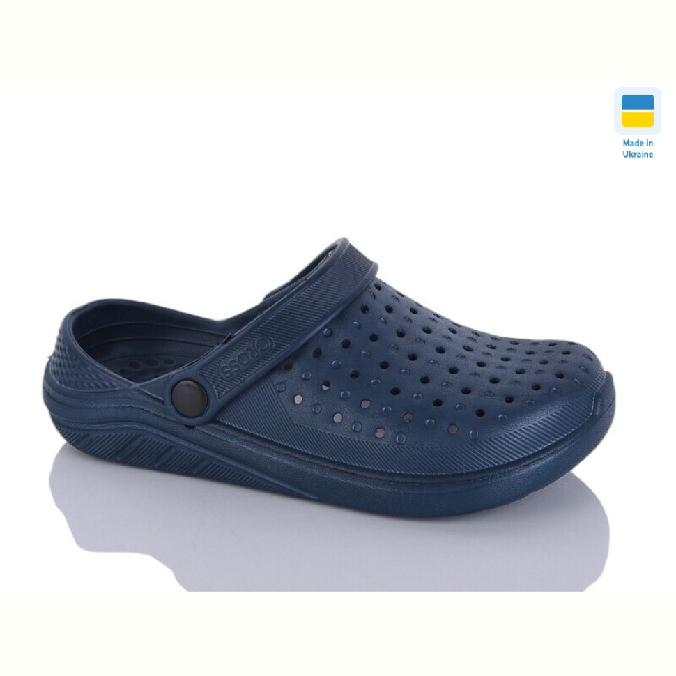 Кроксы Inblue 025 под. синій