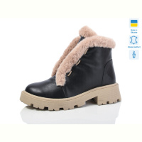 Ботинки Sali 333 чорний к. кап.п. зима