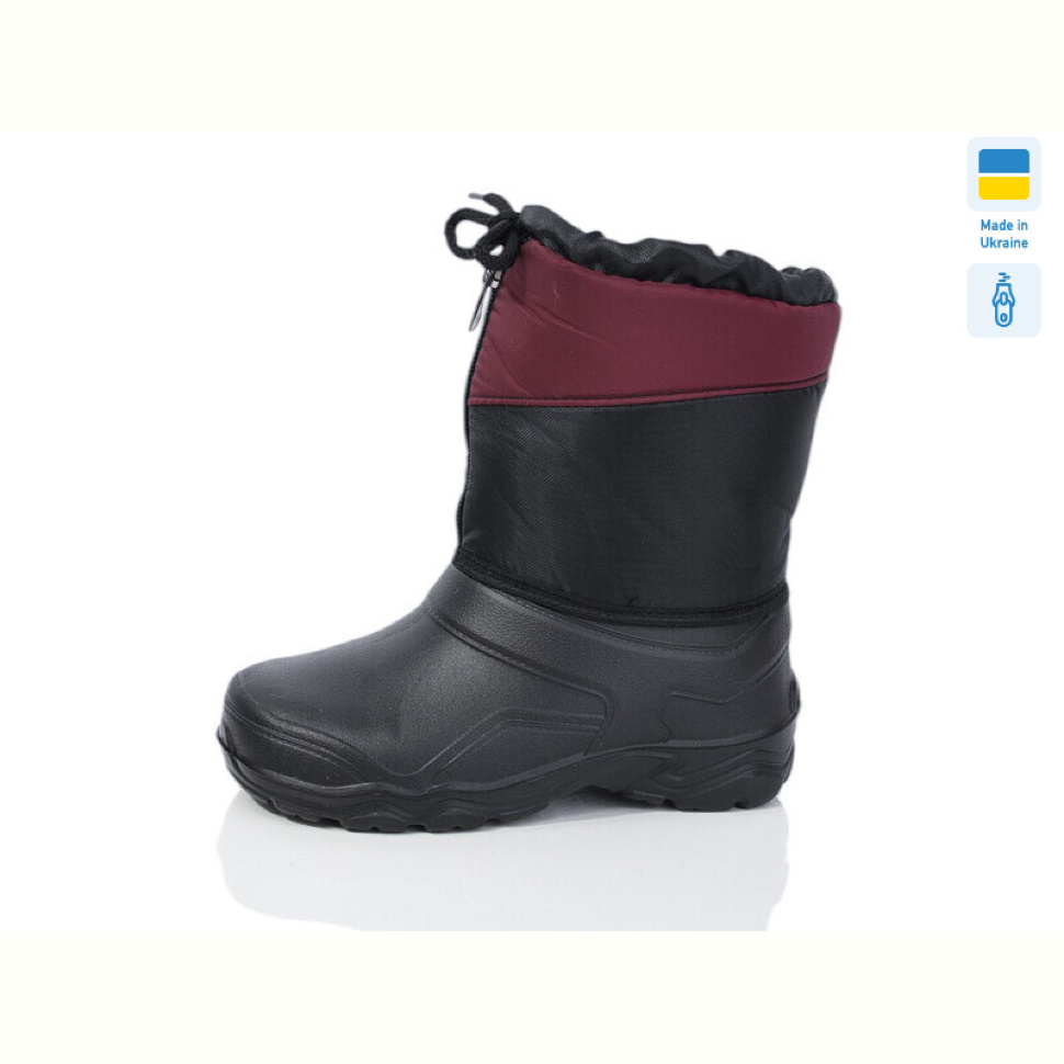 Сапоги из пены Lot Shoes Чобіт дит. замок бордо