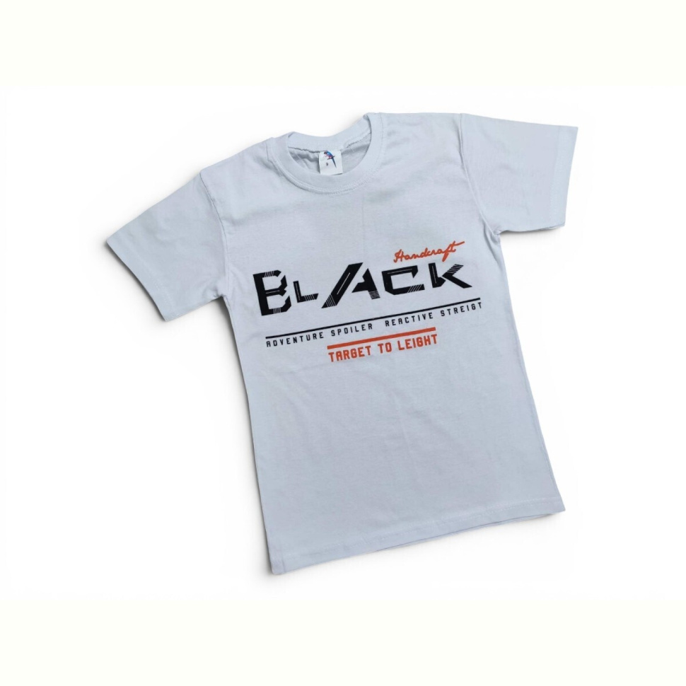 Футболка Kids-modnik 2622 BLACK білий