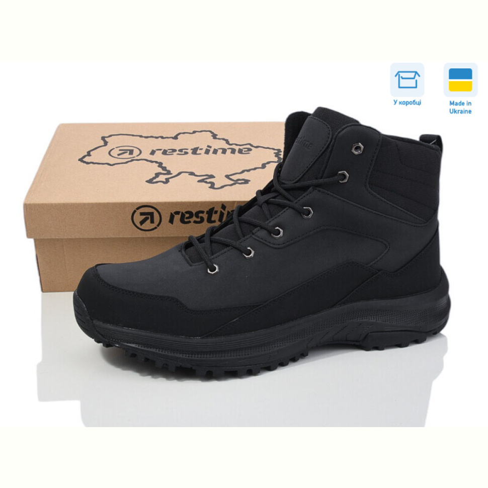 Ботинки Restime TGZ24290 black
