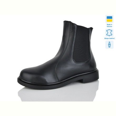 Ботинки Sali 551-2 чорний к. зима