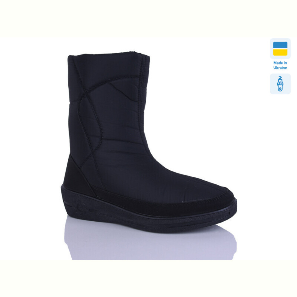 Дутики DeMur 0012 чорний