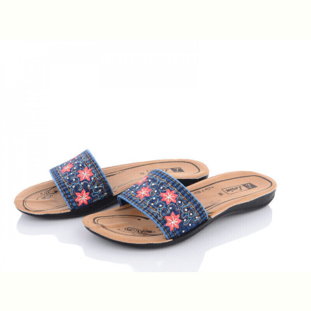 Шлепки Makers Shoes Lorin blue