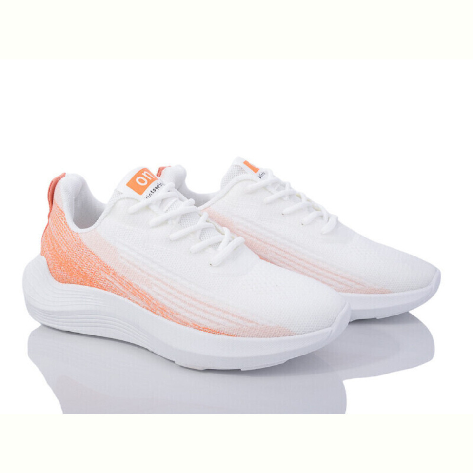 Кроссовки Violeta 176-40 white-orange