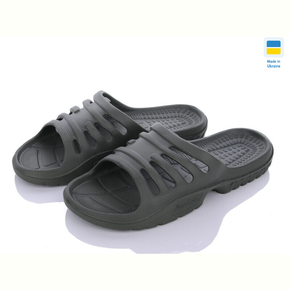 Шлепки Vladimir DS П01 т.зелений Шлепки Vladimir DS П01 т.зелений