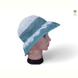 Шляпа Mabi 0245 бірюзовий