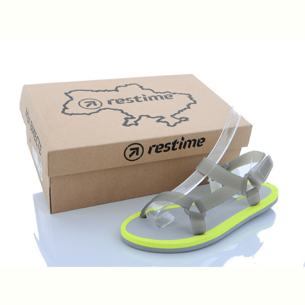 Босоножки Restime TWL20911 l.grey Босоножки Restime TWL20911 l.grey