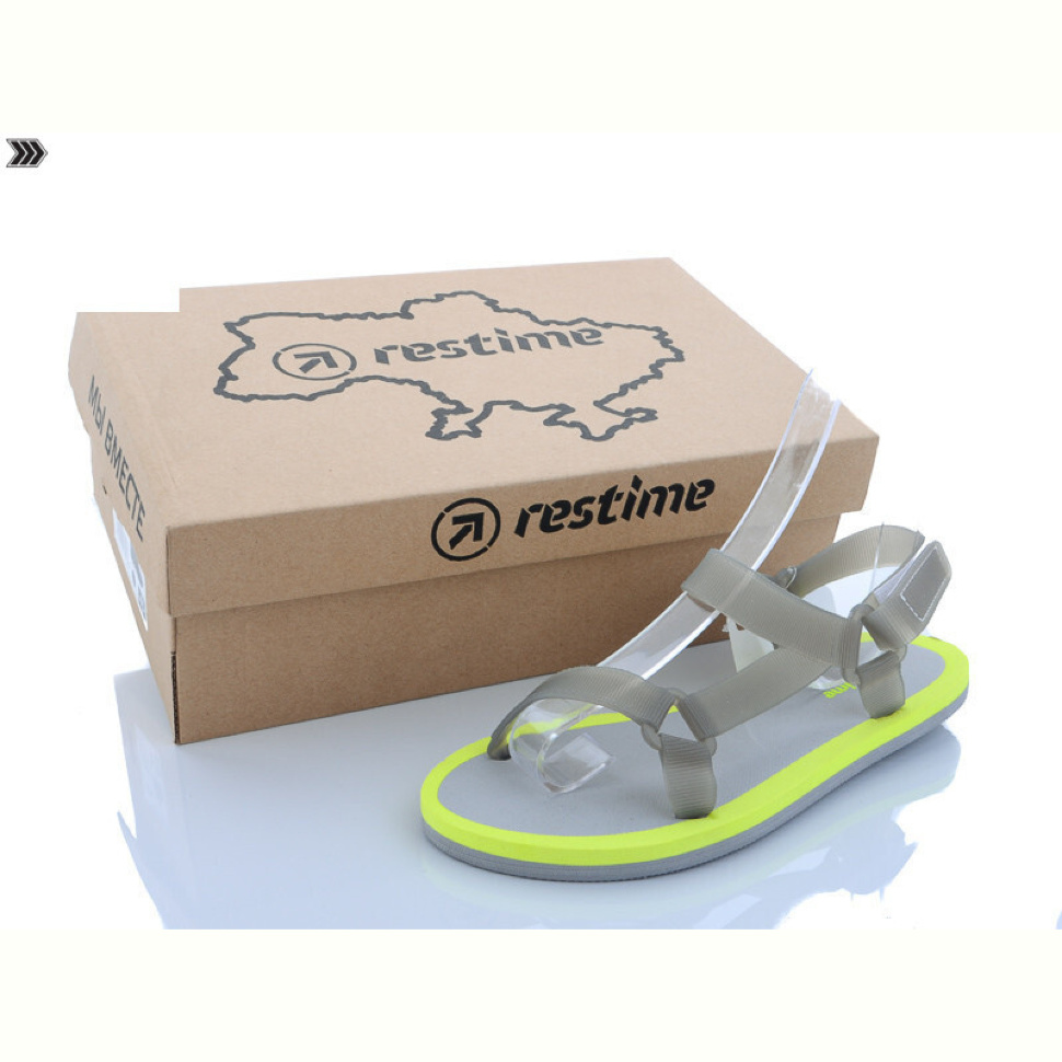 Босоножки Restime TWL20911 l.grey