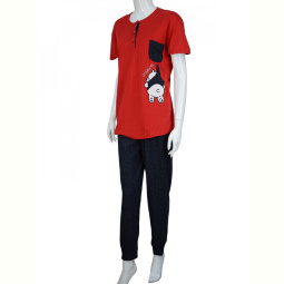 Пижама Obuvok 9211 red (04071)