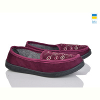 Тапки Lot Shoes Бабушка бордо