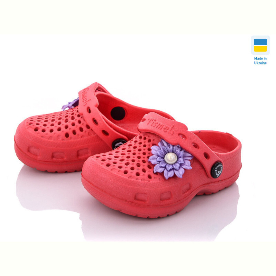 Кроксы Vladimir ТС Укр крокс червоний