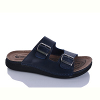 Шлепки Oscar 01-42 синій к.