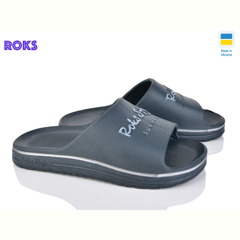 Шлепки Roks 520-018 синій