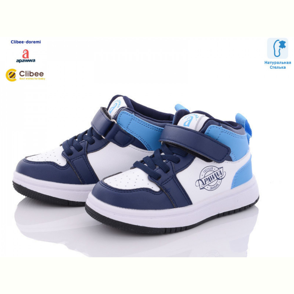 Кроссовки Clibee-Doremi Q118 blue-white