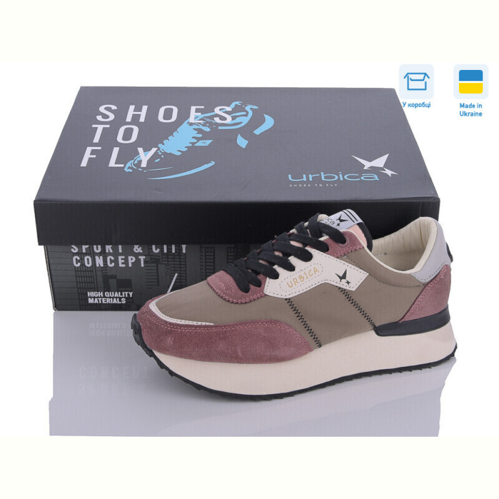Кроссовки Restime UWB24096 broze-pink
