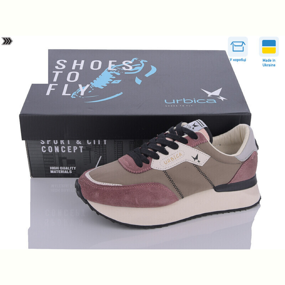 Кроссовки Restime UWB24096 broze-pink