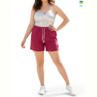 Шорты Sport style 315 бордовий