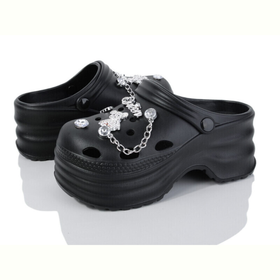 Кроксы Lion-Lu 8897 black