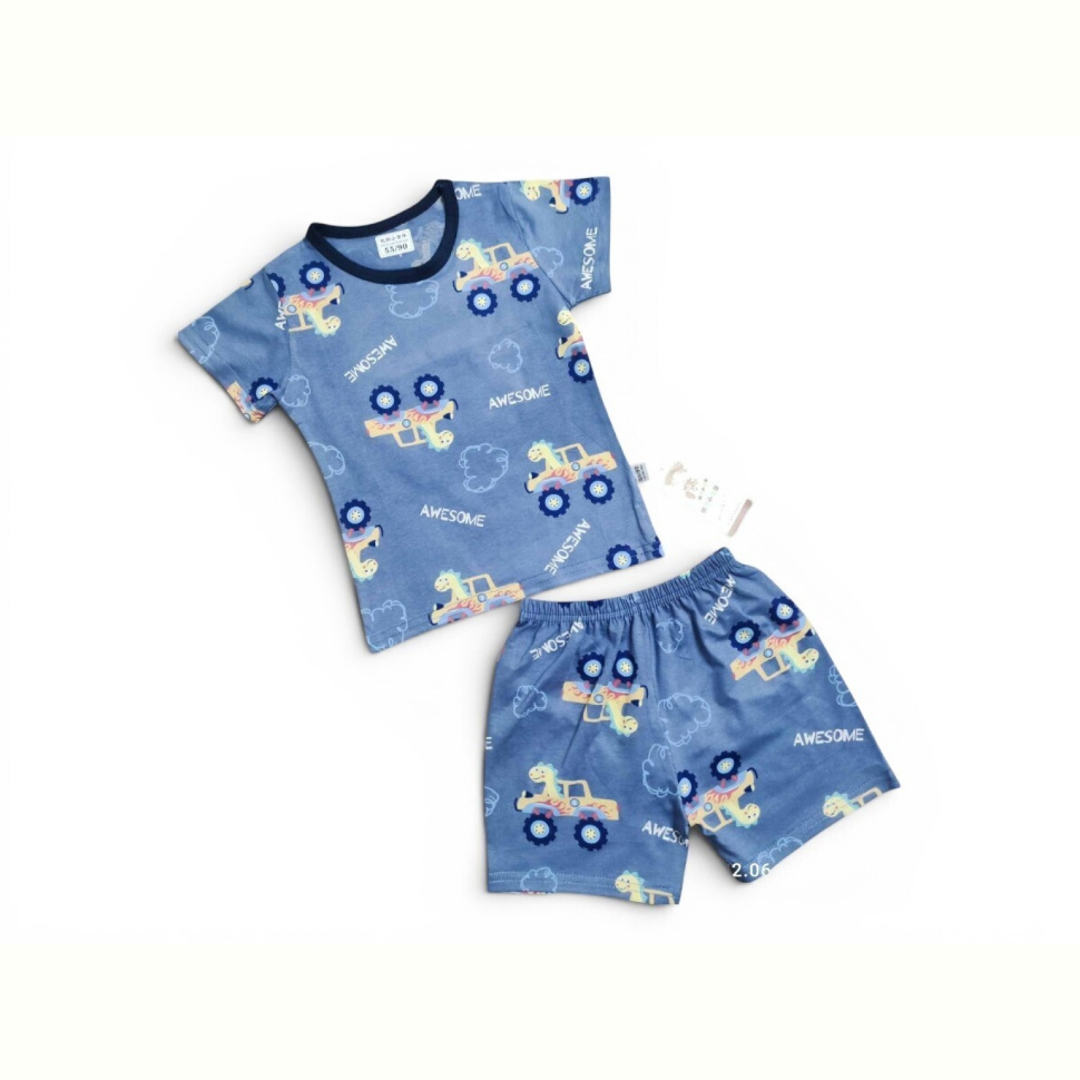 Костюм Kids-modnik 261920 комплект футболка-шорти т.синій