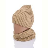 Шапка Королева 9-25 d.beige