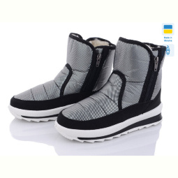 Ботинки DeMur KZ611 срібно-білий