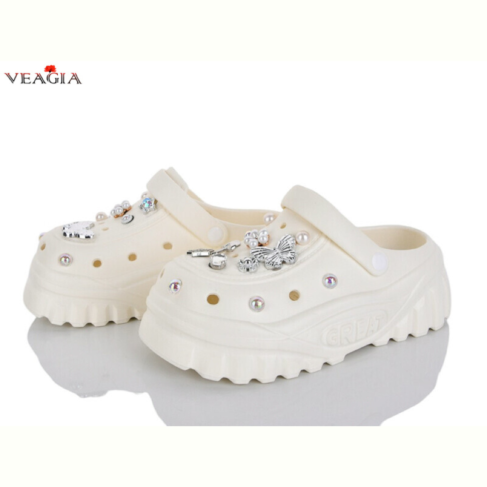 Кроксы Veagia-ADA 3005-1 beige Кроксы Veagia-ADA 3005-1 beige