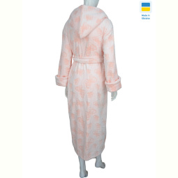 Халат Obuvok X05 (05063) бабочка pink