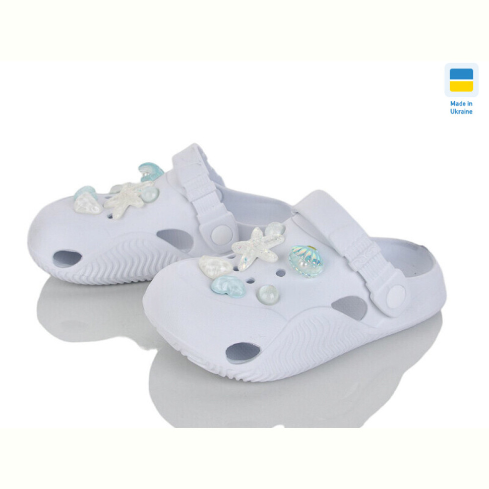 Кроксы Golden Lion 332 білий Кроксы Golden Lion 332 білий