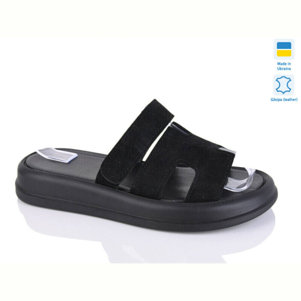 Шлепки Sali 1501-25 замш