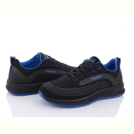 Кроссовки Violeta 197-144 black-blue