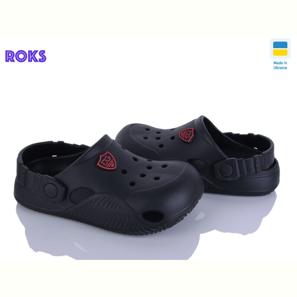 Кроксы Roks 338 чорний
